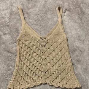 Streetwear Society Tan Knit Camisole
